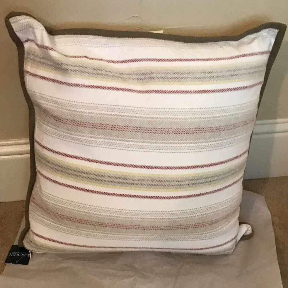 Lauren Ralph Lauren Plaid Stripe Accent Pillow